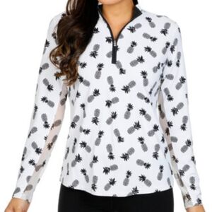 SanSoleil 1/4 zip UV 50 cooling top